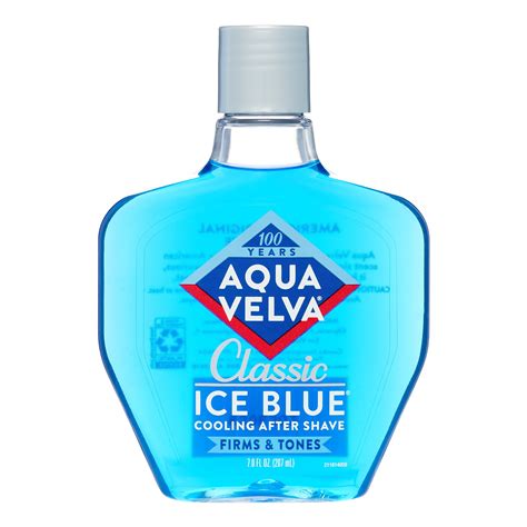 ice blue aqua velva.